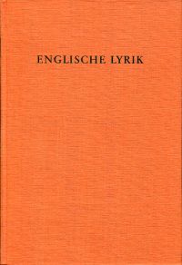 Thomas, Englische Lyrik von Shakespeare bis Dylan Thomas. (Umschlag)