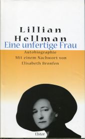 Hellmann, Eine unfertige Frau. (Einband)