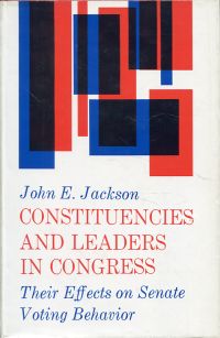 Jackson, Constituencies and Leaders in Congress. (Umschlag)