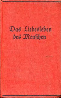 Hertwig, Das Liebesleben des Menschen (Umschlag)