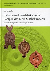 Abspacher, Italische und nordafrikanische Lampen des 1. bis 5. Jahrhunderts. (Umschlag)