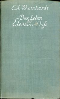 Rheinhardt, Das Leben der Eleonora Duse. (Umschlag)