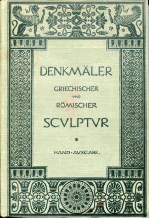 Furtwängler, Denkmäler griechischer und römischer Skulptur für den Schulgebrauch (Einband)