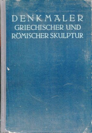 Furtwängler, Denkmäler griechischer und römischer Skulptur (Einband)
