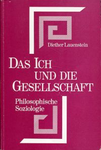 Lauenstein, Das Ich und die Gesellschaft. (Umschlag)