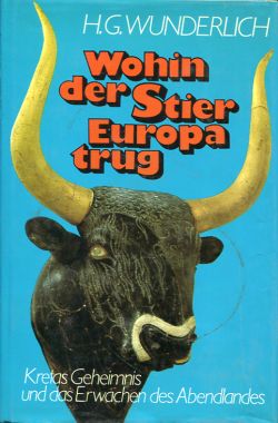 Wunderlich, Wohin der Stier Europa trug. (Schutzumschlag)