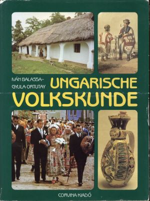 Balassa, Ungarische Volkskunde. (Umschlag)