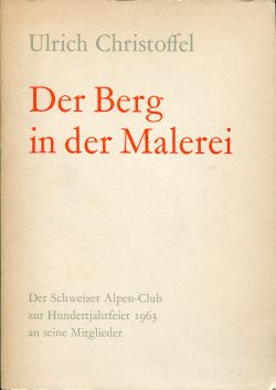 Christoffel, Der Berg in der Malerei. (Einband)