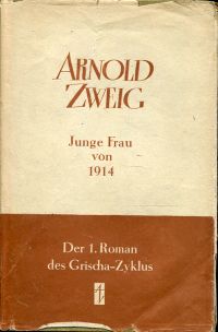 Zweig, Junge Frau von 1914. (Umschlag)
