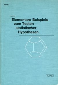 Ineichen, Elementare Beispiele zum Testen statistischer Hypothesen. (Umschlag)