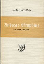Szyrocki, Andreas Gryphius. (Einband)