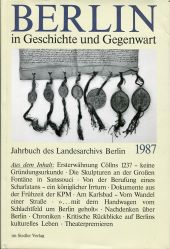 Berlin in Geschichte und Gegenwart. (Einband)