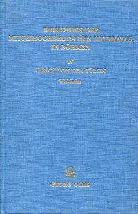 Martin, Ulrich von dem Türlin: Willehalm. (Einband)