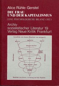 Rühle-Gerstel, Die Frau und der Kapitalismus. (Umschlag)