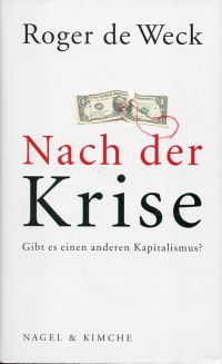 Weck, Nach der Krise. (Umschlag)
