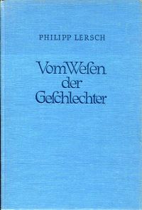 Lersch, Vom Wesen der Geschlechter. (Umschlag)