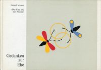 Maurer, Das Eine und das Andere. (Umschlag)