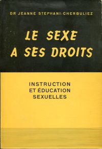 Stephani-Cherbuliez, Le sexe à ses droits. (Umschlag)