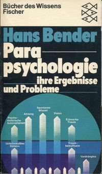 Bender, Parapsychologie. (Umschlag)