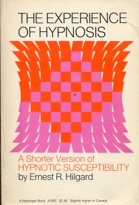 Hilgard, The Expericence of Hypnosis. (Umschlag)