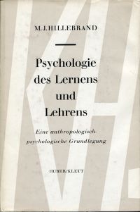 Hillebrand, Psychologie des Lernens und Lehrens. (Umschlag)