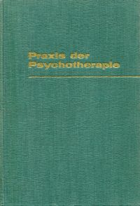 Jung, Praxis der Psychotherapie. (Umschlag)