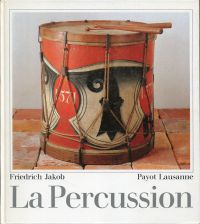 Jakob, La percussion. (Umschlag)