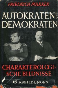 Märker, Autokraten und Demokraten. (Umschlag)