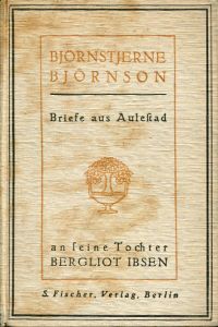 Bjørnson, Briefe aus Aulestad ans seine Tochter Bergliot Ibsen. (Umschlag)
