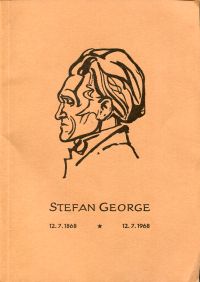 Staatliches Stefan-George-Gymnasium <Bingen>: Stefan George. (Umschlag)