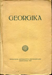 [Landmann-Kalischer, Georgika. (Umschlag)