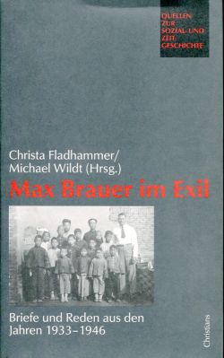 Fladhammer, Max Brauer im Exil. (Einband)
