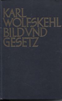Wolfskehl, Bild und Gesetz. (Umschlag)