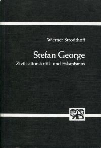 Strodthoff, Stefan George. (Umschlag)