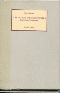 Süskind, Vom ABC zum Sprachkunstwerk. (Umschlag)