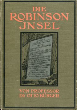Bürger, Die Robinson-Insel. (Einband)
