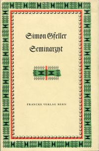 Gfeller, Seminarzyt. (Umschlag)