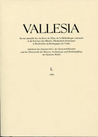 Vallesia, 50/1995. (Umschlag)