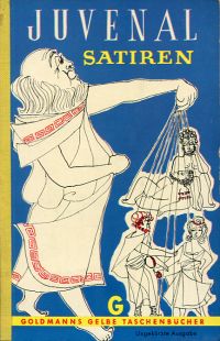 Iuvenalis, Satiren. (Umschlag)