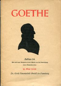 Alder, Schiller und Goethe im Xenienkampf. (Umschlag)