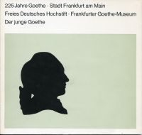 Behrens, Der junge Goethe. (Umschlag)