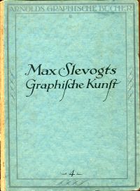 Waldmann, Max Slevogts Graphische Kunst. (Umschlag)