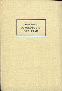 Deutsch, Psychologie der Frau. (Umschlag)
