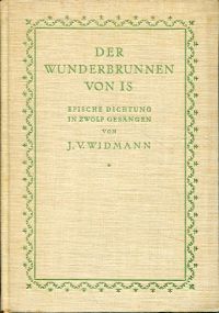 Widmann, Der Wunderbrunnen von Is. (Umschlag)