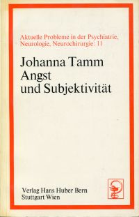 Tamm, Angst und Subjektivität. (Umschlag)