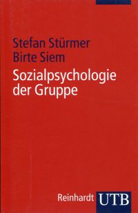 Stürmer, Sozialpsychologie der Gruppe. (Umschlag)