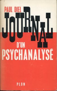 Diel, Journal d'un psychanalysé. (Umschlag)