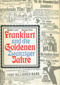 Lorei, Frankfurt und die goldenen zwanziger Jahre. (Umschlag)