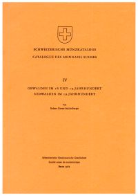 Greter-Stückelberger, Obwalden im 18. und 19. Jahrhundert, Nidwalden im 19. Jahr (Umschlag)