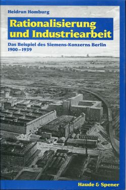Homburg, Rationalisierung und Industriearbeit. (Einband)